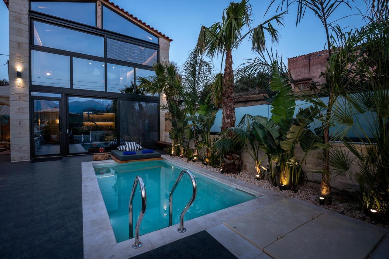 Villa Armenus, Private Pool, Garden, Bbq Chania  Ngoại thất bức ảnh