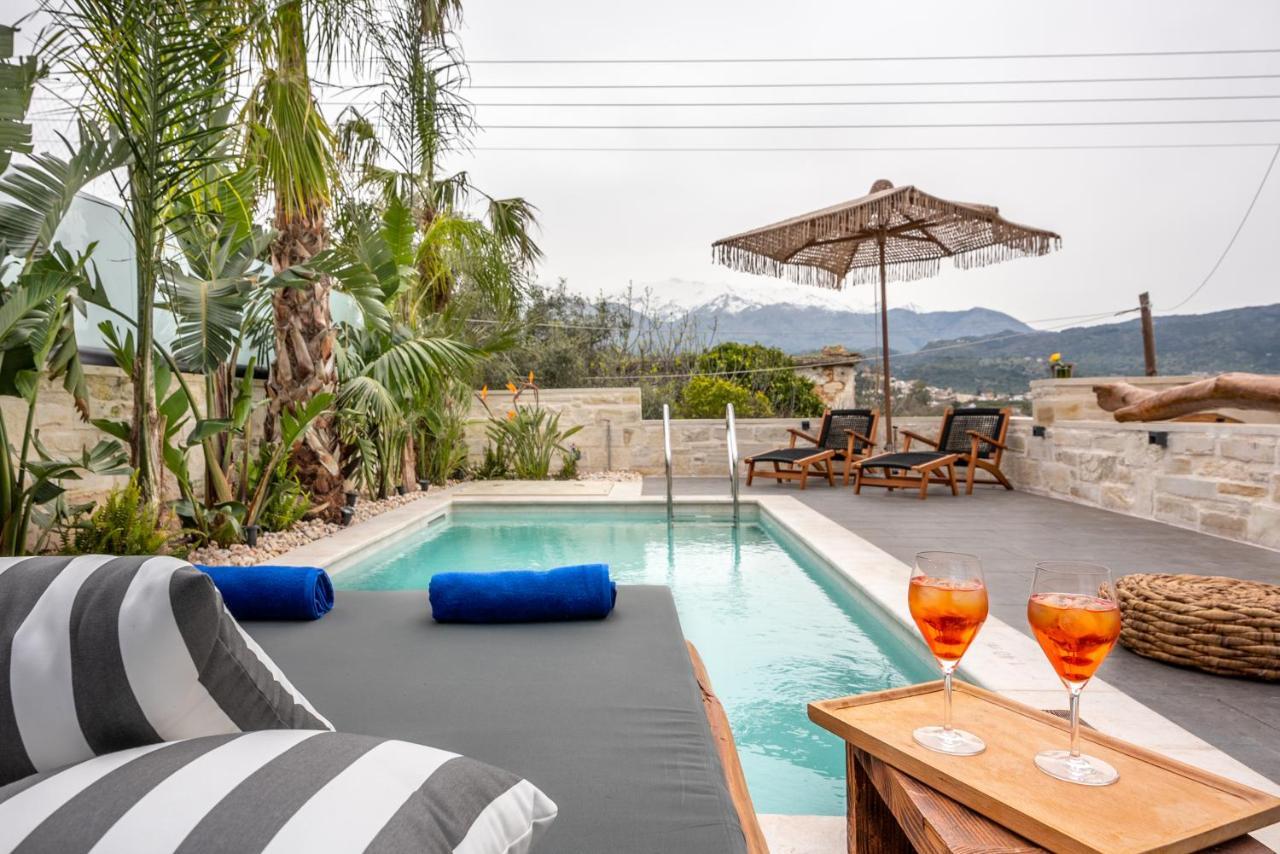 Villa Armenus, Private Pool, Garden, Bbq Chania  Ngoại thất bức ảnh